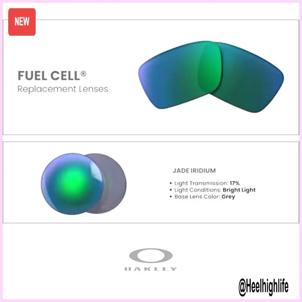 Authentic Replacement Sunglass Lenses with Microfiber Pouch and Care Kit